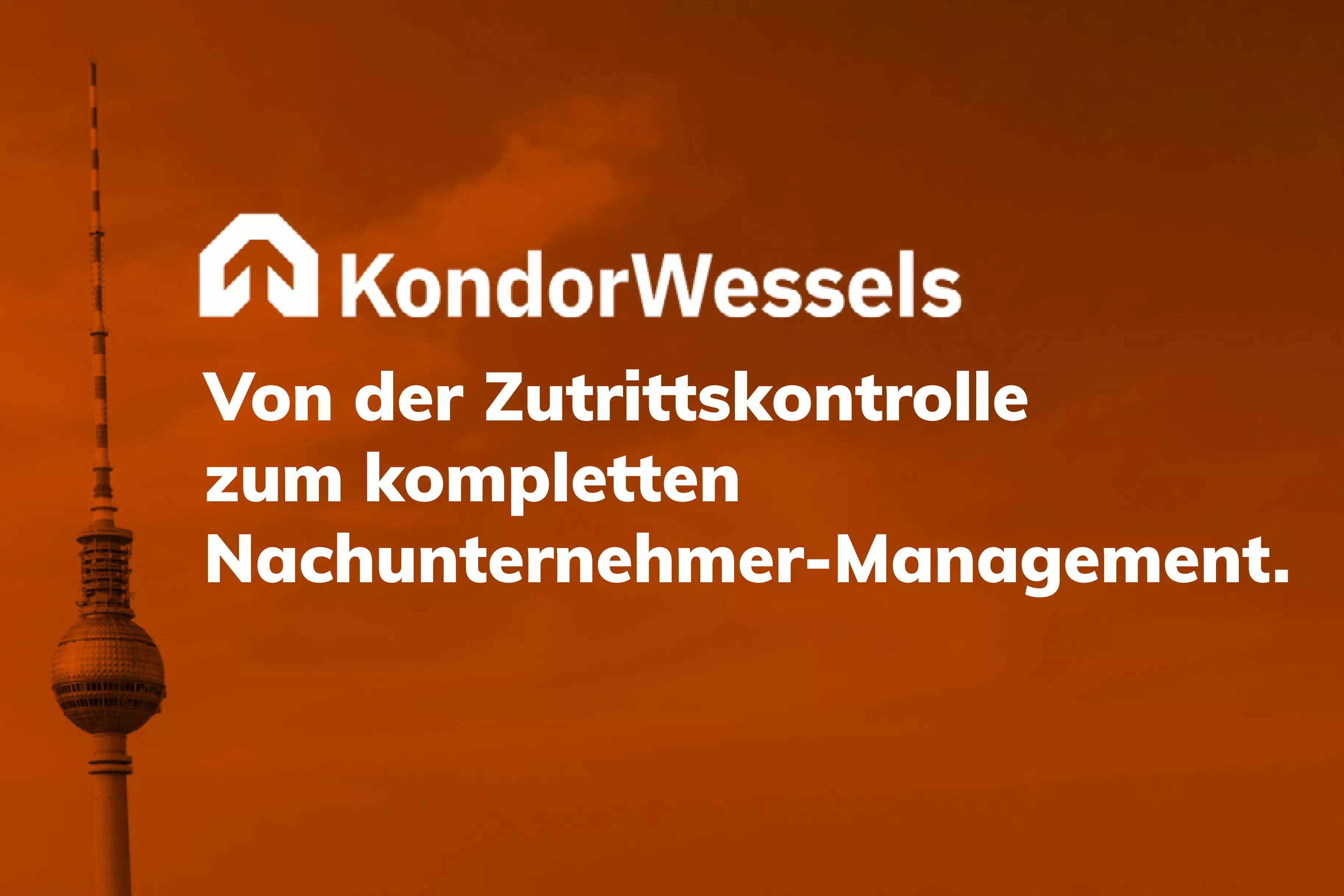 Titelbild Kondor Wessels Case Study